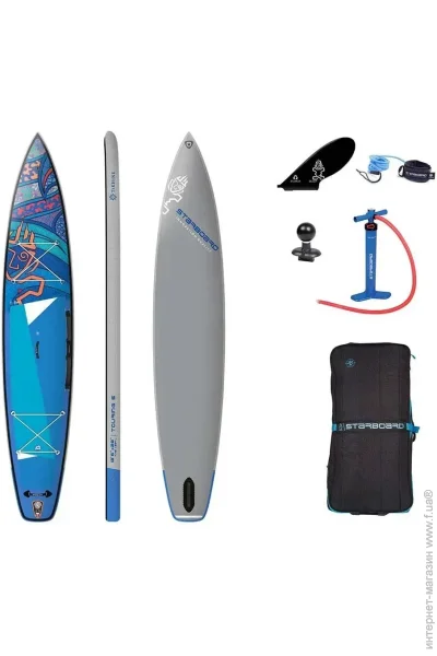  Starboard SUP  Inflatable Sup 12'6 X 28 X 4.75 Touring S Tikhine Wave Deluxe Sc 2022/2023 (1053-2012220601005)