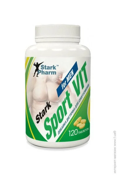   Stark Pharm Sport Vit for Men 120 Tabs (000005154)