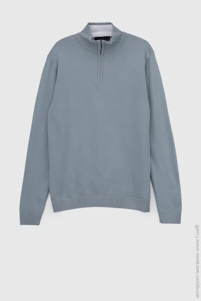 Stendo Джемпер однотонний чоловічий 2220 XL Синій (2000989984900D) Stendo Джемпер однотонний чоловічий 2220 XL Синій (2000989984900D)