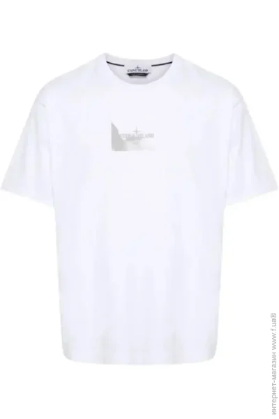   Stone Island White (80152RC88-V0001-3XL)