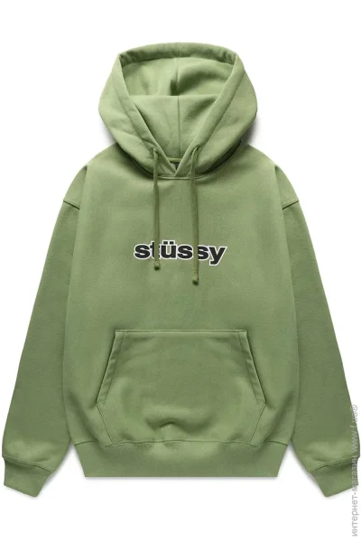  Stussy SS-Link Hoodie Moss (1924970-MOSS-S)