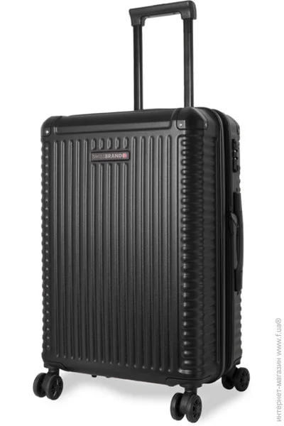 Дорожня валіза Swissbrand Paris M Black (SWB_LHPAR001M) Дорожня валіза Swissbrand Paris M Black (SWB_LHPAR001M)