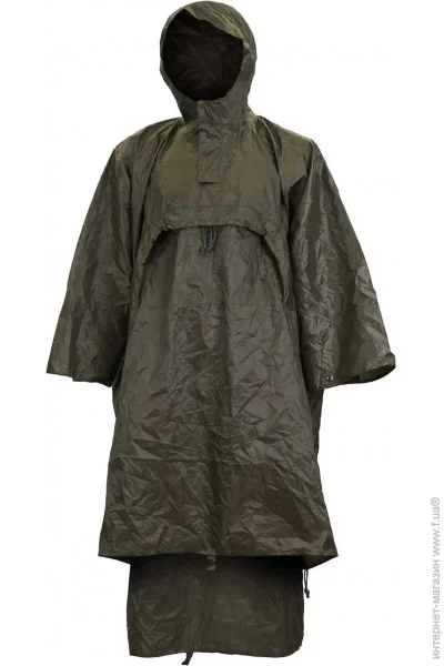  Tasmanian Tiger  Tac Poncho M Olive (1033-TT 7642.331-M)