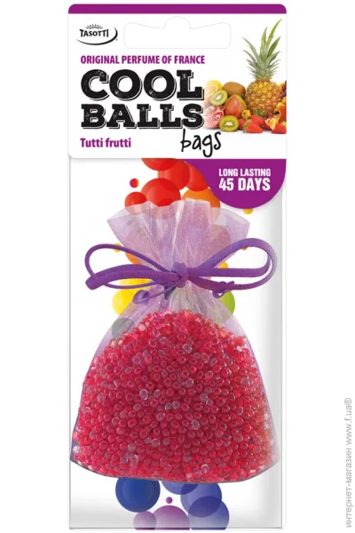    Tasotti  Cool Balls Bags Tutti Frutti