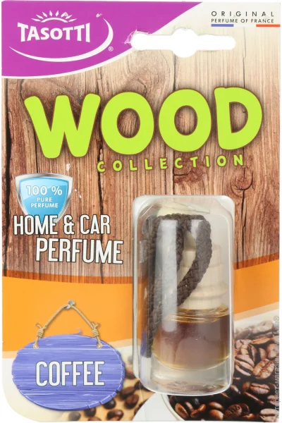 Ароматизатор рідкий Tasotti підвісний Wood coffe Ароматизатор рідкий Tasotti підвісний Wood coffe