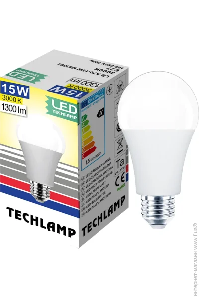   Techlamp   15  A70  E27 220  3000 