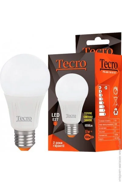   Tecro PRO-A60-11W-3K-E27