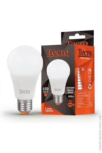   Tecro PRO-A60-11W-4K-E27