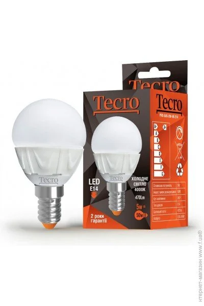   Tecro PRO-G45-5W-4K-E14