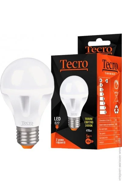   Tecro T2-A60-5W-4K-E27