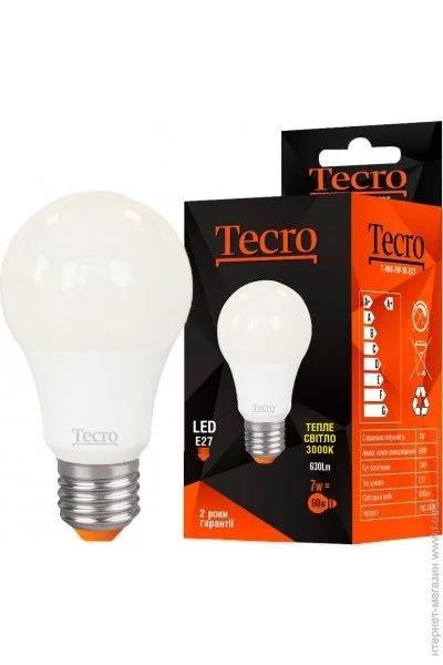   Tecro T-A60-7W-3K-E27
