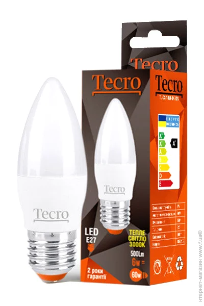   Tecro TL-C37-6W-3K-E27