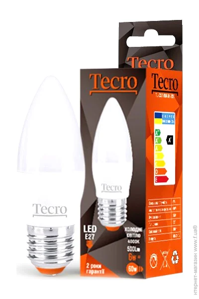   Tecro TL-C37-6W-4K-E27