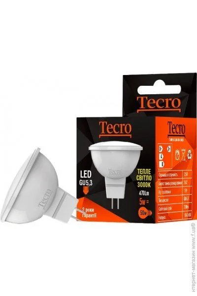   Tecro T-MR16-5W-3K-GU5.3