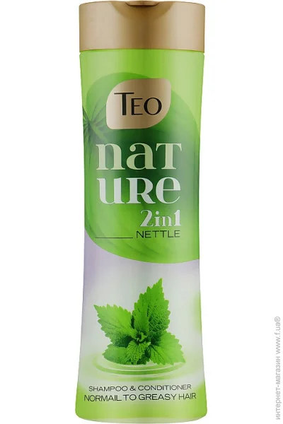 Шампунь-кондиционер Teo Nature Крапива 350 мл (3800024046728) Шампунь-кондиционер Teo Nature Крапива 350 мл (3800024046728)