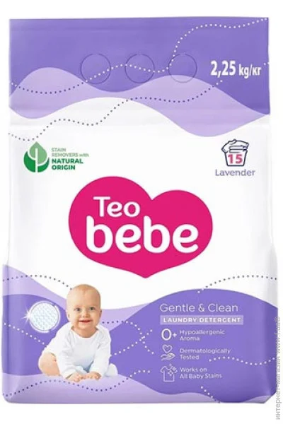   Teo bebe Gentle & Clean Lavender 2.25  (3800024048449)