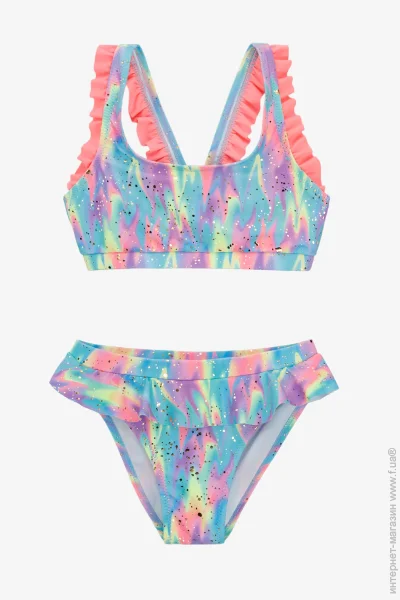 Teres Купальник для дівчинки BH522 116 см Жовто-рожевий (2000991035492) Teres Купальник для дівчинки BH522 116 см Жовто-рожевий (2000991035492)