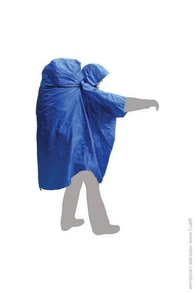Terra Incognita  PonchoBag L-XL  (TI-PBLXLBL)