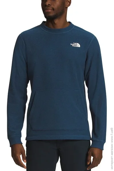  The North Face Textured Cap Rock Long-Sleeve Sweatshirt (NF0A7UJD79W-L)