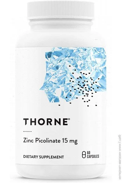 Thorne Research ³ Zinc Picolinate 60  (4384302998)