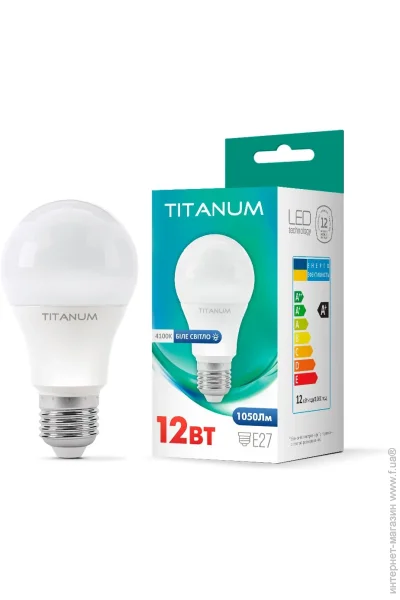   LED  TITANUM A60 12W E27 4100K (24163)