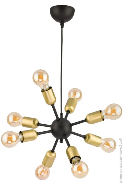   TK Lighting 1468 Estrella Black