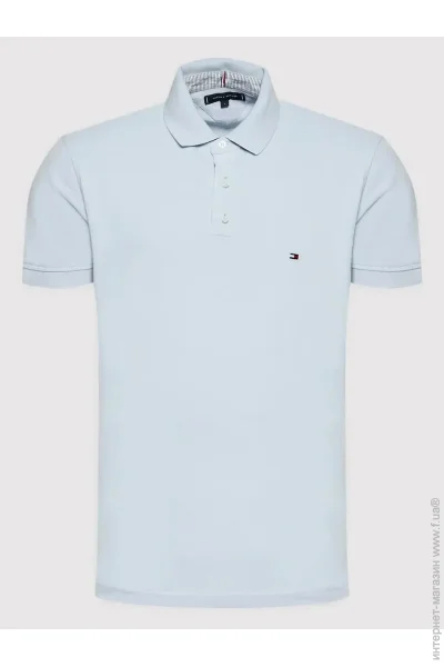  () Tommy Hilfiger   REGULAR FIT POLO SHIRT TH14682BLU 3XL