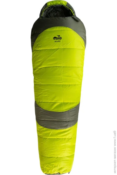 Кокон Tramp Спальний мішок Rover Compact оливковий правий Кокон Tramp Спальний мішок Rover Compact оливковий правий