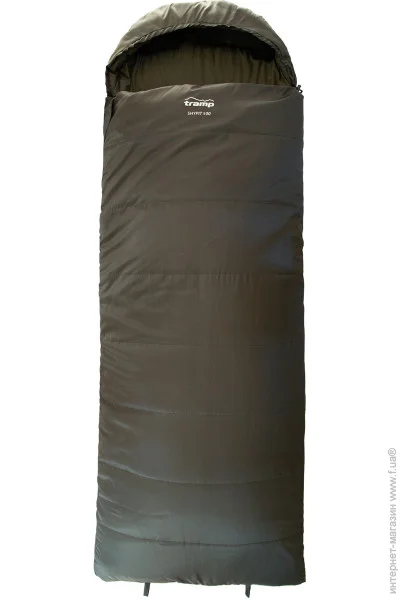 Спальник-ковдра Tramp Спальний мішок Shypid 500XL оливковий правий Спальник-ковдра Tramp Спальний мішок Shypid 500XL оливковий правий