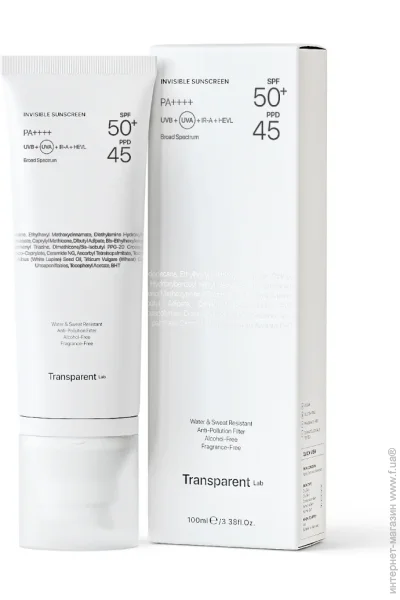 Крем - защита от солнца Transparent Lab Невидимый 100 мл (8436585436088) Крем - защита от солнца Transparent Lab Невидимый 100 мл (8436585436088)
