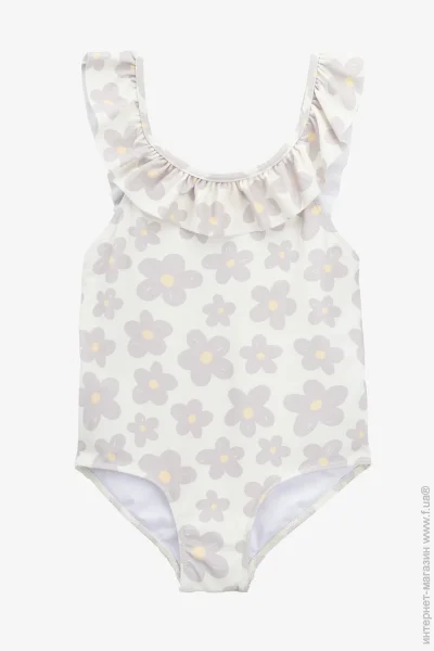 Treba Купальник для дівчинки 8354 32 Бежевий (2000990957955) Treba Купальник для дівчинки 8354 32 Бежевий (2000990957955)