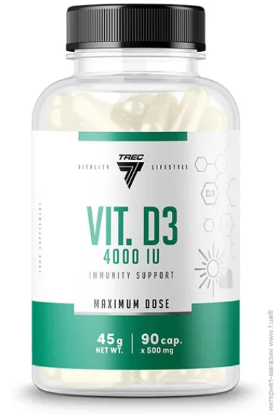 ³ Trec Nutrition Vit. D3 4000 IU 90 Caps (000024923)
