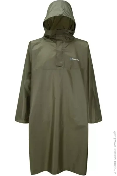  Trekmates Deluxe Poncho TM-006291 chive - O/S - 