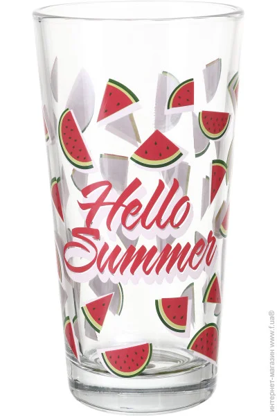 Стакан Trendglass Стакан высокий Watermelon 340 мл 1 шт Стакан Trendglass Стакан высокий Watermelon 340 мл 1 шт