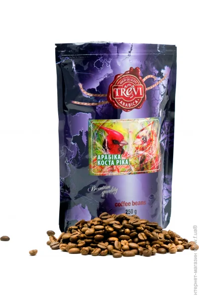 Кава Trevi Арабіка Коста-Ріка 250г, зерновий Кава Trevi Арабіка Коста-Ріка 250г, зерновий