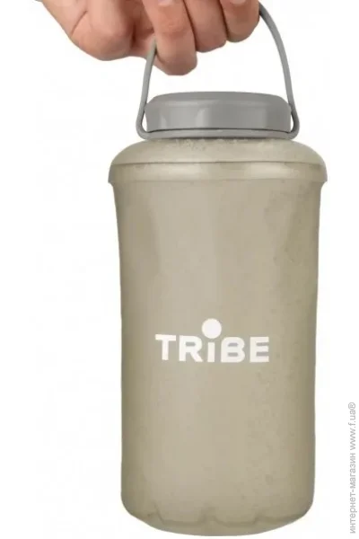 '  Tribe  ' Soft Bottle 1 T-FE-0023 Grey (1042-T-FE-0023-grey)