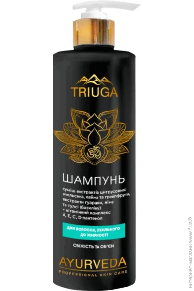 Шампунь Triuga Свіжість та обсяг схильні до жирності 500 мл (4820164640715) Шампунь Triuga Свіжість та обсяг схильні до жирності 500 мл (4820164640715)
