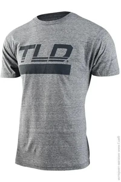 Troy Lee Designs  TLD Speed Logo Short Sleeve Tee Ash Heather S (1106-701566012)
