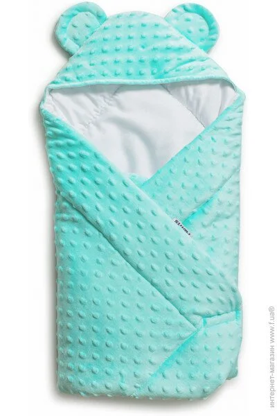    Twins Minky   80x80 , mint -