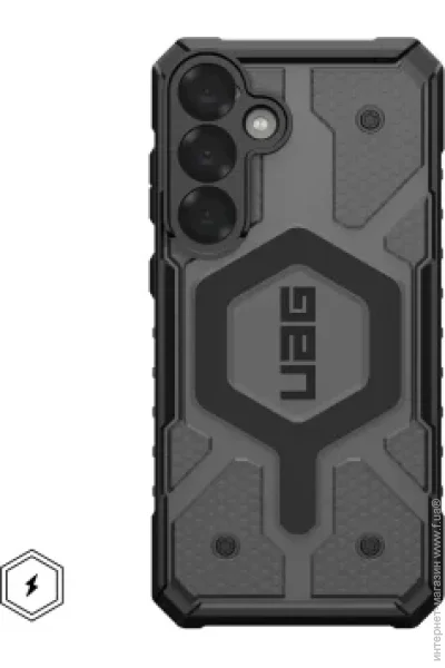 Чохол до мобільного телефона UAG Samsung Galaxy S25+  Pathfinder Clear with Magnet Ash (214484113131) Чохол до мобільного телефона UAG Samsung Galaxy S25+  Pathfinder Clear with Magnet Ash (214484113131)