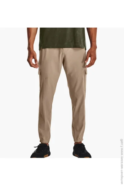   Under Armour Pants Ua Stretch Woven Cargo Pants-Brn Beige (1380358-236-M)