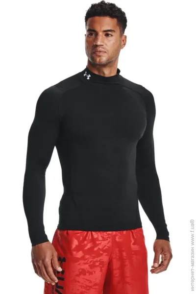 Under Armour Ƴ  UA HG Armour Comp Mock LS   MD 1369606-001 MD