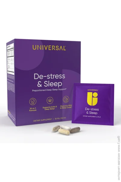  Universal Nutrition        - De-stress & Sleep 30 