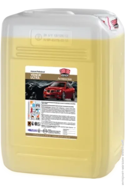 Активна піна, шампунь Venor для бесконтактной мойки Ultra 22 кг (00000004025) Активна піна, шампунь Venor для бесконтактной мойки Ultra 22 кг (00000004025)