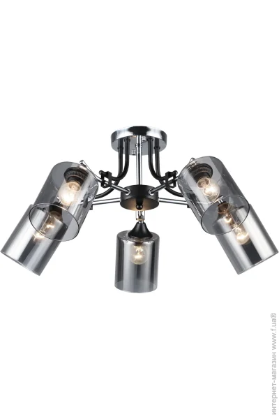 Victoria Lighting   5x60  E27  Delia/PL5 chrome