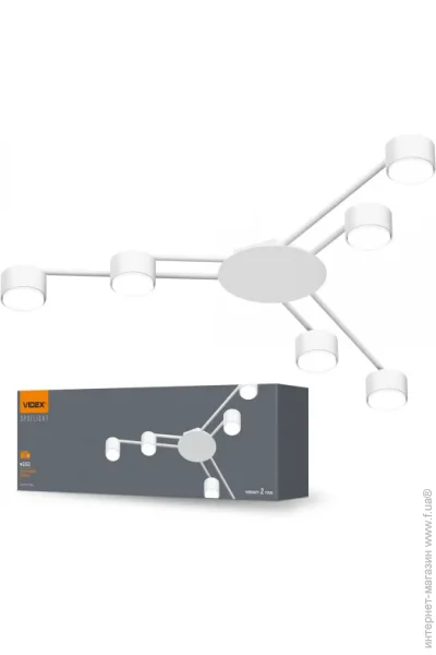      6xGX53 VIDEX VL-SPF21B-W 