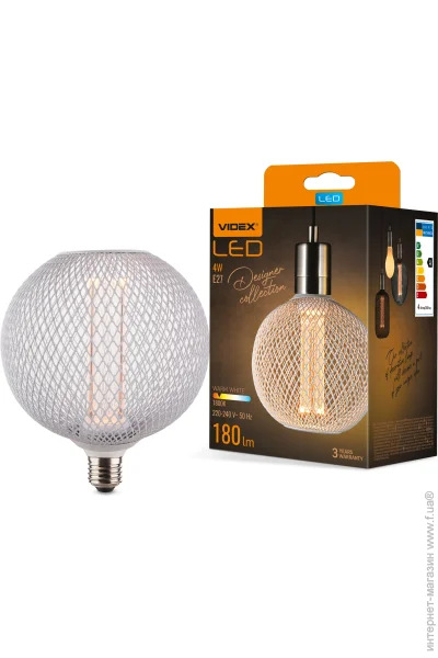   Videx   FIL VL-DWMC125150 G125 4  E27 1800  220   27614
