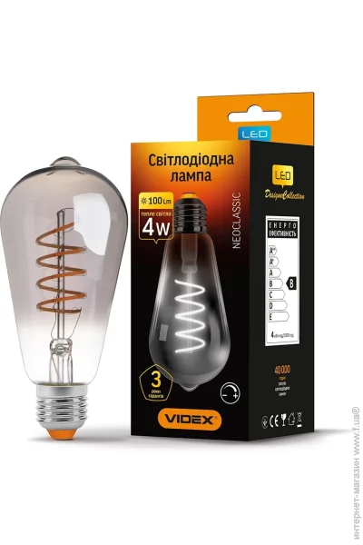     Filament Videx ST64FGD 4  E27 2100 K  (25173)