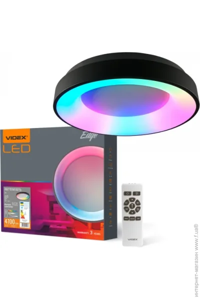    LED VIDEX EDGE-RC-72W-BLACK (VLE-ERC-RGB-72B) 