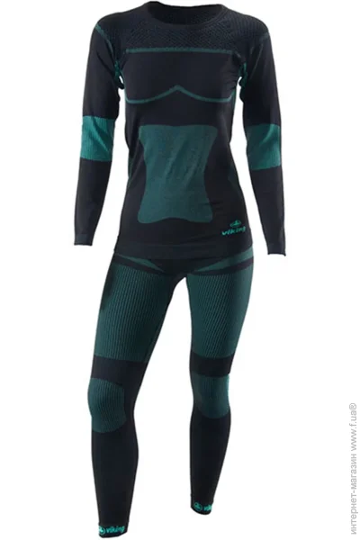 Viking Clothes   Ilsa Black/Turquoise XL (500/15/1977-70-XL)